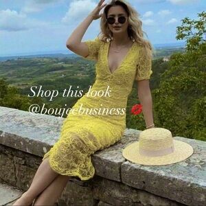 ZARA Embroidered Dress